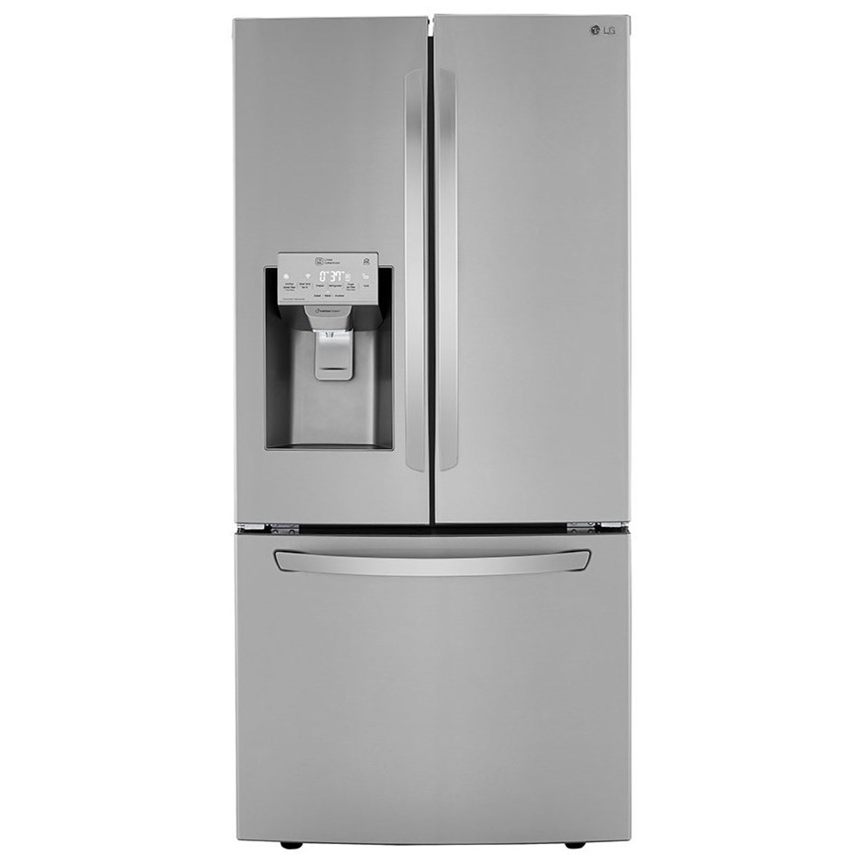 LG Appliances LRFXS2503S 25 cu. ft. Smart wiFi Enabled French Door